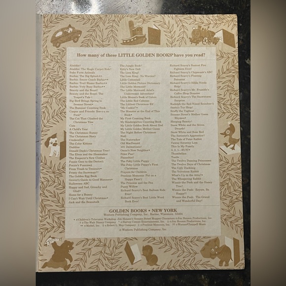 Vintage A Little Golden Book: Walt Disney's Peter Pan 1989 - Picture 7 of 12